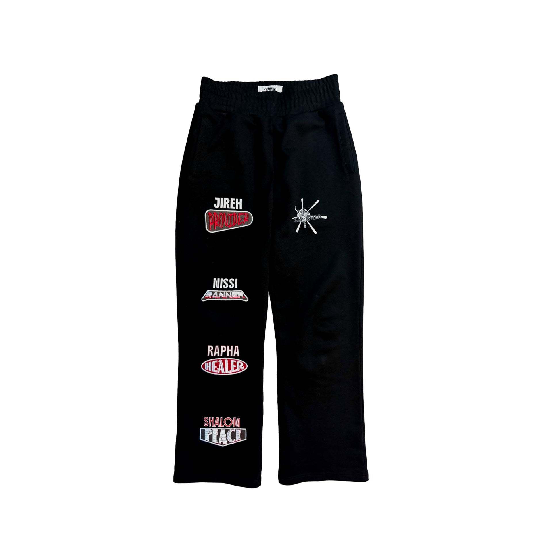JEHOVAH SWEAT PANTS (BLACK)